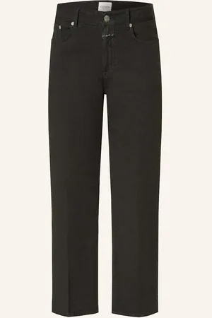 Closed 7/8-Jeans Milo Mit Leinen schwarz