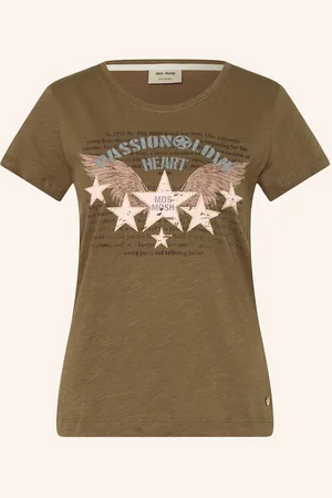 Mos Mosh T-Shirt Mmzibby Mit Schmucksteinen gruen