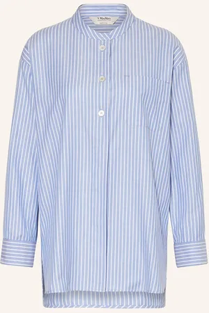 Max Mara Bluse Brema blau