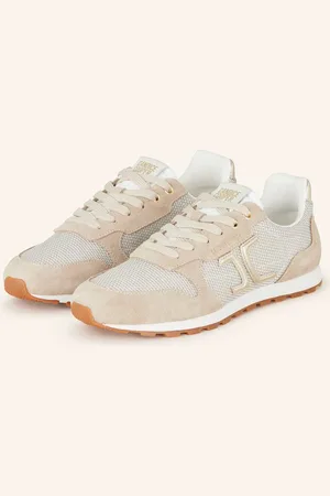 Candice Cooper Sneaker Plume 3 Mit Glitzergarn beige