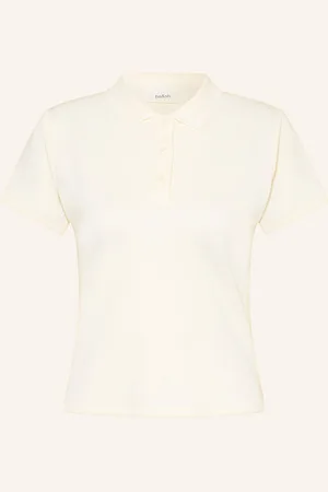 Bash Piqué-Poloshirt weiss
