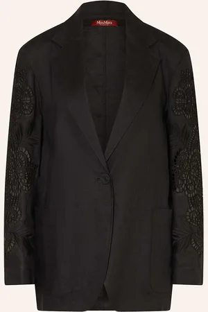 Max Mara Blazer Angizia Aus Leinen Mit Spitze
