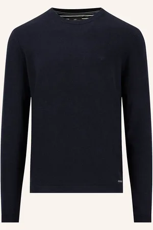Fynch-Hatton Pullover blau