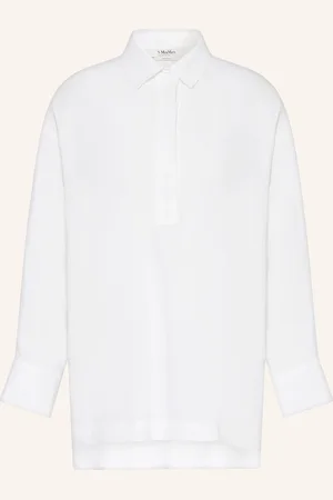 Max Mara Oversized-Blusenshirt Varese Aus Leinen