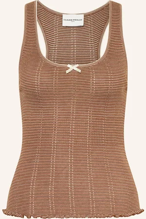 Claudie Pierlot Stricktop braun