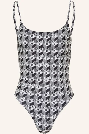 HUGO BOSS Badeanzug Pure schwarz