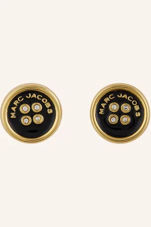 Marc Jacobs Ohrstecker The Button Stud Earrings schwarz