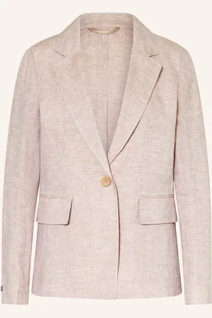 PESERICO SIGN Leinenblazer beige