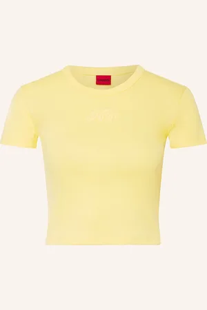HUGO BOSS Cropped-Shirt Delanor