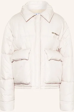 OFF-WHITE Steppjacke weiss