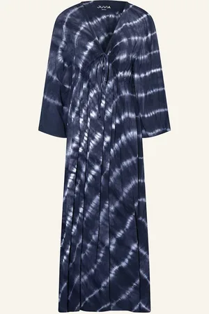 Juvia Kleid Janice Mit 3/4-Arm blau