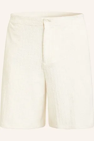 OFF-WHITE Frotteeshorts weiss