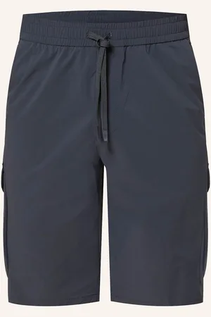 HUGO BOSS Cargoshorts Urbanex Tapered Fit blau
