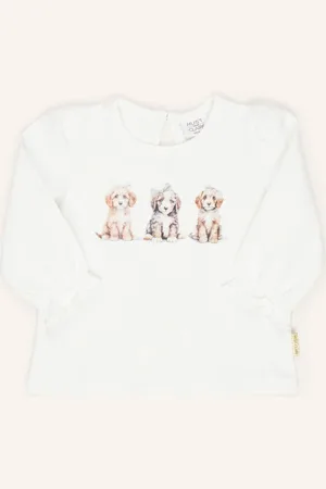 Hust and Claire Longsleeve Hcalma weiss