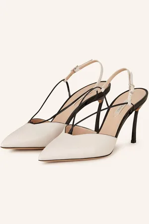 Casadei Slingpumps Blade weiss