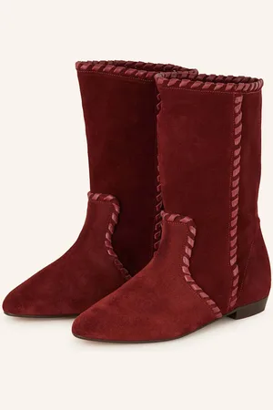 Isabel Marant Stiefeletten Staeni rot