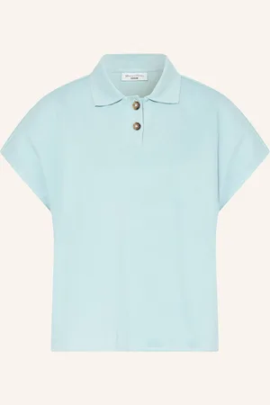 Marc O’ Polo Piqué-Poloshirt blau