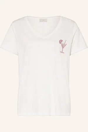Milano T-Shirt Mit Schmucksteinen
