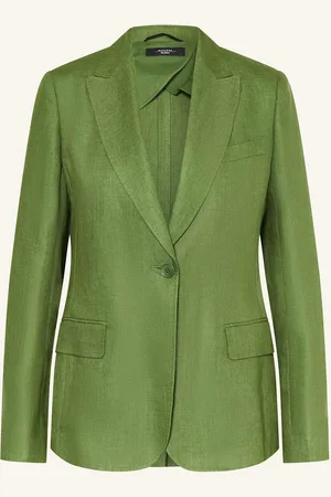 Max Mara Leinenblazer Nalut gruen