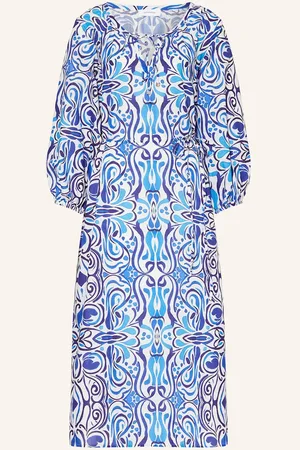 DARLING HARBOUR Kleid Mit 3/4-Arm blau