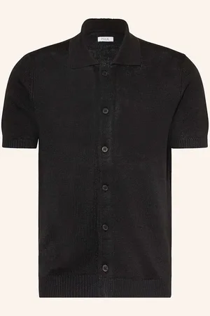 PAUL Strickhemd Comfort Fit Aus Leinen