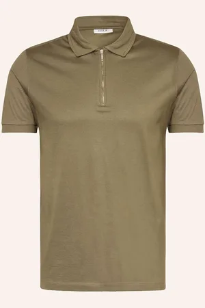 PAUL Jersey-Poloshirt gruen