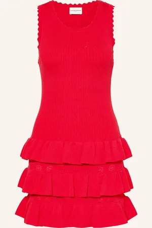 Claudie Pierlot Strickkleid Mit Rüschen