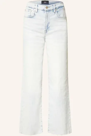 7 for all Mankind 7/8-Jeans Cropped Alexa blau