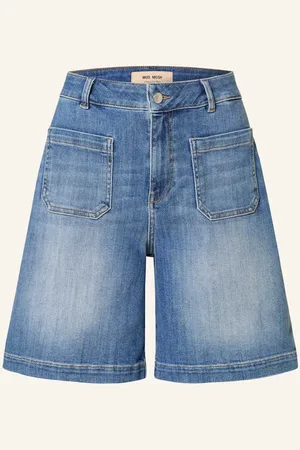Mos Mosh Jeansshorts Mmsoey blau