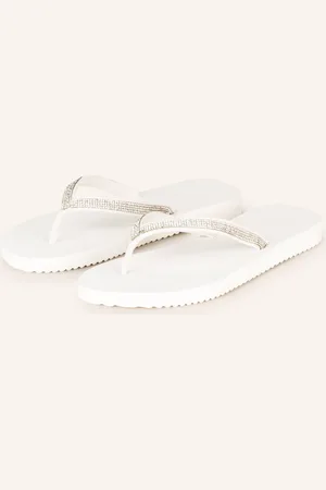flip*flop Zehentrenner Flip Glam weiss