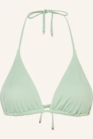 HUGO BOSS Triangel-Bikini-Top gruen