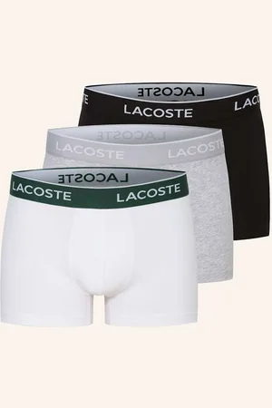 Lacoste 3er-Pack Boxershorts grau