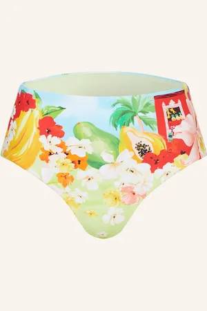 Seafolly High-Waist-Bikini-Hose Cuba blau