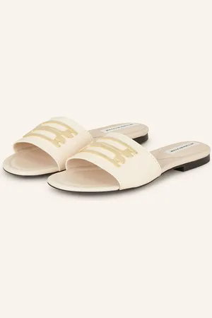 Victoria Beckham Pantoletten weiss