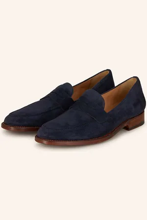 Cordwainer Penny-Loafer blau