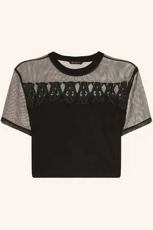 Armani Exchange T-Shirt Im Materialmix