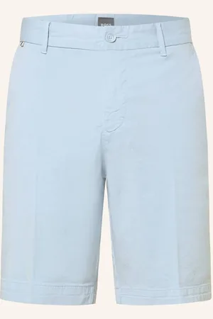 HUGO BOSS Chinoshorts Regular Fit blau