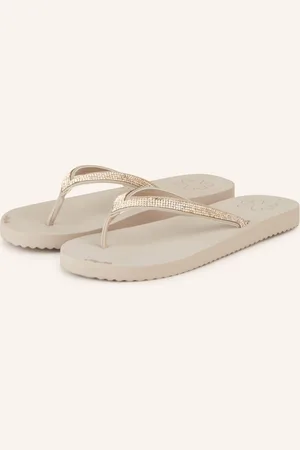 flip*flop Zehentrenner Flip Glam beige
