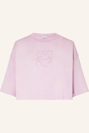 Loewe Cropped-Shirt lila