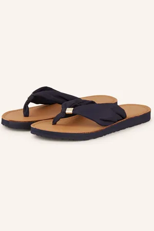 Tommy Hilfiger Zehentrenner blau