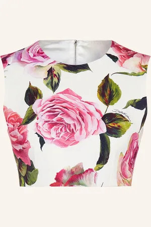 Dolce & Gabbana Cropped-Top rosa