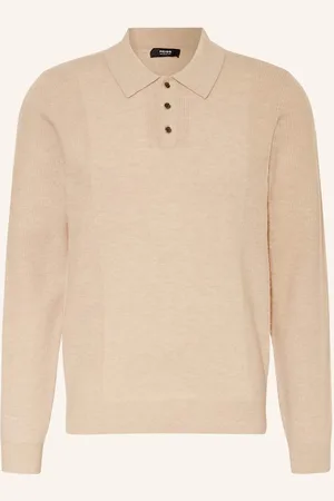 Reiss Strick-Poloshirt Kingsley