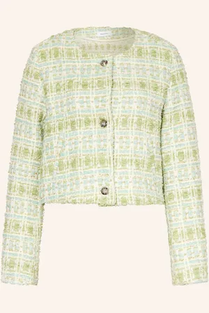 DARLING HARBOUR Bouclé-Jacke gruen