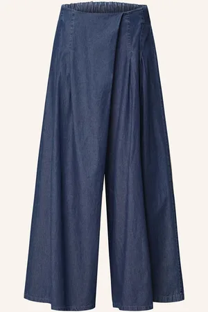 Herrlicher Marlenehose Mathilda blau