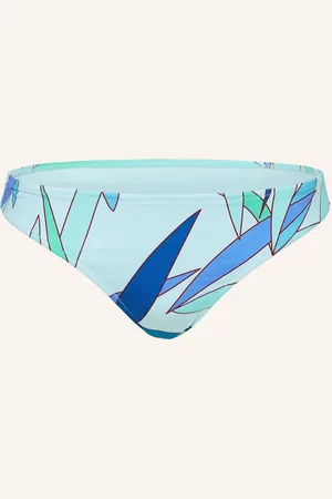 Vilebrequin Basic-Bikini-Hose Madrague Frise blau