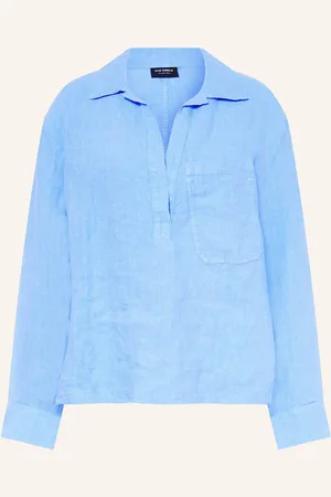 Elias Rumelis Oversized-Blusenshirt Verenice blau
