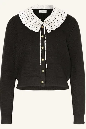 Claudie Pierlot Strickjacke Mit Abnehmbarem Kragen schwarz