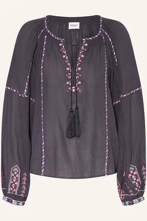 Marant Etoile Blusenshirt Fernanda blau