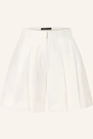 Maje Shorts Mit Leinen weiss
