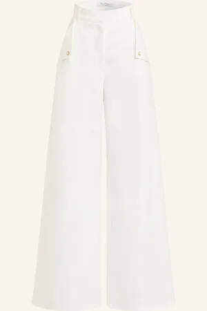 Max Mara Flared Jeans Memore weiss